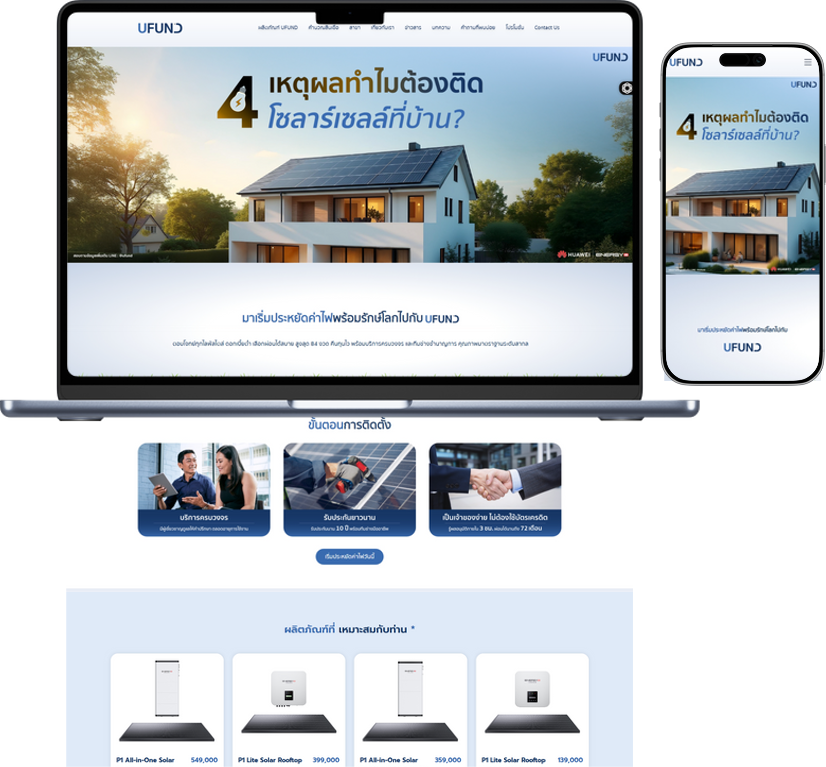 InterVision   Service Web Design  slide UFUND 13